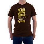 Leave ME Alone I Know What I'm Doing Braun XL Formel 1 T-Shirt