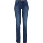 Mørkeblå 26 Bredde 31 Længde LEE Marion Straight leg jeans i Bomuld Størrelse XL til Damer 
