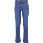 Blå 26 Bredde 31 Længde LEE Marion Straight leg jeans i Bomuld Størrelse XL til Damer 