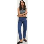 Blå 27 Bredde 31 Længde LEE Økologiske Bæredygtige Tapered jeans i Bomuld Størrelse XL til Damer på udsalg 