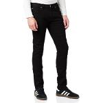 Sorte 31 Bredde LEE Sommer Slim jeans i Bomuld Størrelse XL på udsalg 