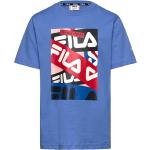 Blå Fila T-shirts Størrelse XL 