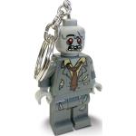 "Lego Iconic, Zombie Key Chain W/Led Light, H Accessories Bags Bag Tags Grey LEGO"