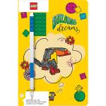 LEGO® Notesbog m. Gel Pen - Building Dreams