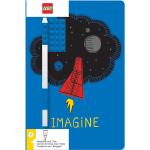 LEGO® Notesbog m. Gel Pen - Imagine