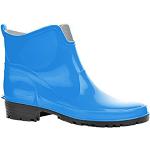 Lemigo Elke Women's Short Wellington Boots - blue, size: 38 EU