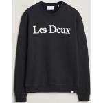 Sorte Les Deux Sweatshirts i Bomuld Størrelse XL til Herrer 