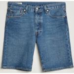 Blå LEVI'S 501 Denim shorts i Denim Størrelse XL til Herrer 