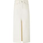 Hvide Maxi LEVI'S Denim nederdele i Denim Størrelse XL til Damer 