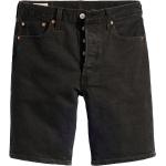 Sorte LEVI'S 501 Denim shorts i Denim Størrelse XL til Herrer 