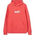 Røde LEVI'S Sweatshirts til børn i Bomuld Størrelse 152 på udsalg 