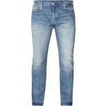 Blå 48 Bredde 34 Længde LEVI'S 502 Tapered jeans Størrelse XL med Stretch til Herrer på udsalg 