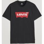 Sorte LEVI'S T-shirts med rund hals i Bomuld med rund udskæring med korte ærmer Størrelse XL til Herrer 