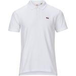Hvide LEVI'S Polo shirts i Bomuld Størrelse XL til Herrer på udsalg 