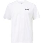 Hvide LEVI'S T-shirts med rund hals i Bomuld med rund udskæring Størrelse XL til Herrer 