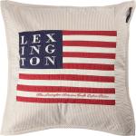 Lexington Art&Craft Logo, 50x50, Beige Str 50x50 - Pyntepuder