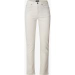Hvide Lexington Clothing Økologiske Bæredygtige Højtaljede jeans i Bomuld Størrelse XL til Damer på udsalg 