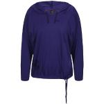 Li Ning A424 Women's Hooded Shirt Purple Plaume Size:S