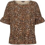 T-shirts i Polyester Størrelse XL med Leopard til Damer på udsalg 