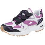 Lico Girls' Bob V Indoor Sports Shoes (Bob V) - White White Purple Navy, size: 32 EU