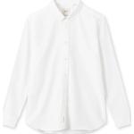 Hvide Elegant Forét Økologiske Oxford skjorter i Bomuld Størrelse XL til Herrer 