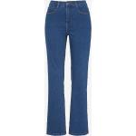 Blå Nissan Økologiske Bæredygtige Straight leg jeans i Bomuld Størrelse XL til Damer på udsalg 