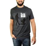 Likoli Men's Crew Neck Short Sleeve T-Shirt - Black - 46