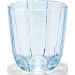Lily Vandglas 32 Cl Blue Iris 2 Stk. Home Tableware Glass Drinking Glass Blue Holmegaard