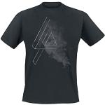 Linkin Park Smoke Logo Männer T-Shirt schwarz S 100% Baumwolle Band-Merch, Bands, Nachhaltigkeit