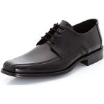 Lloyd Men's Dagan, Classic Leather Low Shoe with Rubber Sole - Black - 45 EU