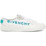 Hvide Givenchy Canvas sneakers Størrelse 39.5 til Herrer på udsalg 