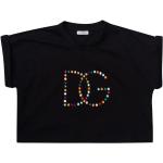 Sorte Dolce & Gabbana Kortærmede T-shirts i Bomuld til Piger fra Miinto.dk med Gratis fragt på udsalg 