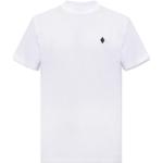 Hvide Marcelo Burlon T-shirts med tryk i Bomuld Størrelse XXL til Herrer 