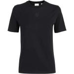 Sorte Burberry Kortærmede t-shirts i Bomuld med korte ærmer Størrelse XL til Damer på udsalg 