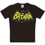 Sorte Batman Logoshirt T-shirts i Bomuld Størrelse 152 til Drenge fra Amazon 