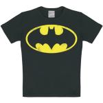 Sorte Batman Logoshirt T-shirts i Bomuld til Drenge fra Amazon 