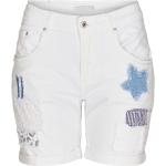 Hvide Denim shorts i Denim Størrelse XL til Damer på udsalg 