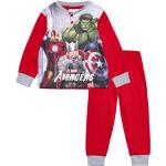 Røde Marvel Pyjamas Størrelse XL 