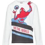 Hvide Spiderman Langærmede t-shirts Med lange ærmer Størrelse XL 