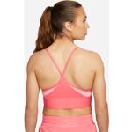 Pinke  Nike Sports BH'er med let støtte Størrelse XL med justerbare stropper til Damer på udsalg 