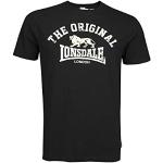 Lonsdale Unisex Langarmshirt T-Shirt Regular Fit ORIGINAL schwarz (schwarz) XX-Large
