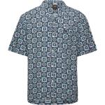 Blå LEE Kortærmede skjorter med korte ærmer Størrelse XL 