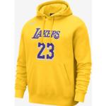 Los Angeles Lakers Club Nike NBA pullover hættetrøje til mænd gul