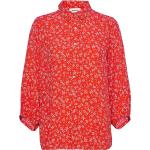 Røde Modström Langærmede skjorter Med lange ærmer Størrelse XL 