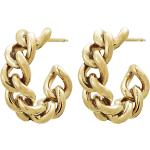 Lourdes Chain Creole Accessories Jewellery Earrings Hoops Gold Edblad