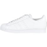Hvide Sporty adidas Herresneakers Størrelse 45.5 med Striber på udsalg 