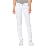 Hvide 31 Bredde LTB Molly Lavtaljede jeans Størrelse XL med Stretch til Damer 