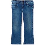 Blå 24 Bredde LTB Valerie Sommer Lavtaljede jeans Størrelse XL med Stretch til Damer 