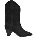 Sorte Isabel Marant Ankelstøvler Med elastik med spidse skosnuder Hælhøjde 5 - 7 cm Størrelse 40 til Damer 