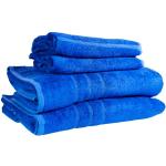 Kongeblå Badehåndklæder 50x70 2 stk på udsalg 